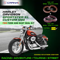 Fork And Dust Seals Kit For Harley Davidson Sportster XL Custom 1200 2017 - CRANK1