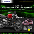 Fork Dust Seals Pair For Triumph Street Scrambler 900 2017-2020 - CPD57-107 - CRANK1