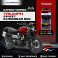 Carbon Brake Pads For Triumph Street Scrambler 900 - Rear - CFB412 - 1 Set - CRANK1