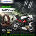 Fork Oil Seals Pair For Triumph Street Triple 675 R 2014-2016 - CPF55-117 - CRANK1