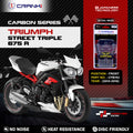 Carbon Brake Pads For Triumph Street Triple 675 R 2014-2016 - Front - CFB743 - 2 Sets - CRANK1