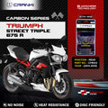 Carbon Brake Pads For Triumph Street Triple 675 R 2014-2016 - Rear - CFB312 - 1 Set - CRANK1