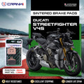 Sintered Brake Pads For Ducati Streetfighter V4S - Rear - CB662 - 1 Set - CRANK1