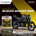 Ceramic Brake Pads For Suzuki Gixxer 250 Rear CRM359 1 Set CRANK1