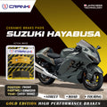 Ceramic Brake Pads For Suzuki Hayabusa 2013 2020 Front CRM1309 2 Sets CRANK1