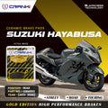 Ceramic Brake Pads For Suzuki Hayabusa 2013 2020 Rear CRM953 1 Set CRANK1