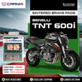 Sintered Brake Pads For Benelli TNT 600i 2014 Onwards - Front - CB4 223 - 2 Sets - CRANK1