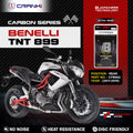 Carbon Brake Pads For Benelli TNT 899 2017-2019 - Rear - CFB662 - 1 Set - CRANK1