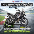 Oil Filter For Triumph Tiger 800 XC 2011-2017 - CPO204 - CRANK1