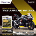 Ceramic Brake Pads For TVS Apache RR 310 Front CRM8609 1 Set CRANK1