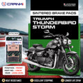 Sintered Brake Pads For Triumph Thunderbird Storm 2009-2019 - Front - CB632 - 2 Sets - CRANK1