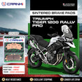 Sintered Brake Pads For Triumph Tiger 1200 Rally Pro 2022 Onwards - Front - CB744 - 2 Sets - CRANK1