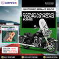 Sintered Brake Pads For Harley Davidson Touring Road King 2015-2017 - Rear - CB904 - 1 Set - CRANK1