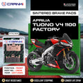 Sintered Brake Pads For Aprilia Tuono V4 1100 Factory 2017-2020 - Front - CB036 - 2 Sets - CRANK1