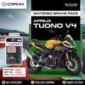 Sintered Brake Pads For Aprilia Tuono V4 2021 Onwards - Rear - CB662 - 1 Set - CRANK1