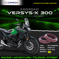 Fork Dust Seals Pair For Kawasaki Versys-X 300 2017 Onwards - CPD57-115 - CRANK1