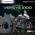 Sprocket For Kawasaki Versys 1000 2015-2024 - Front - CPF1537 15T - CRANK1