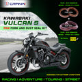 Fork And Dust Seals Kit For Kawasaki Vulcan S 2015 Onwards - CRANK1