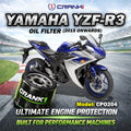 Oil Filter For Yamaha YZF-R3 2015 Onwards - CPO204 - CRANK1