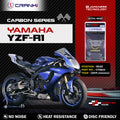 Carbon Brake Pads For Yamaha YZF-R1 2015 Onwards - Rear - CFB634 - 1 Set - CRANK1
