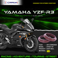 Fork Dust Seals Pair For Yamaha YZF-R3 2015 Onwards - CPD57-107 - CRANK1