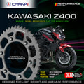 Sprocket For Kawasaki Z400 2019 Onwards - Rear - CPR486 41T - CRANK1
