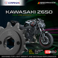 Sprocket For Kawasaki Z650 2017 Onwards - Front - CPF565 15T - CRANK1