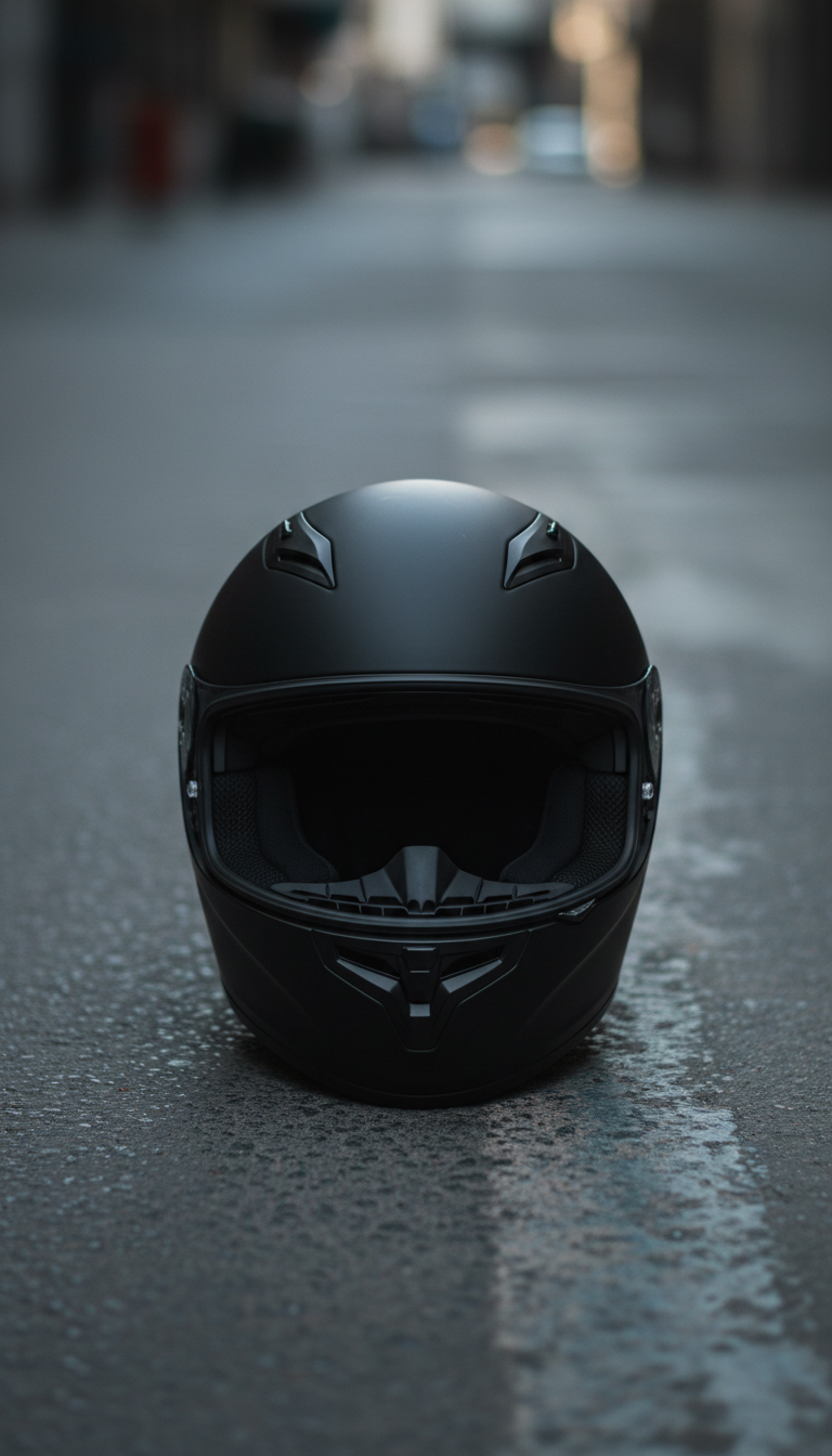 Carbon Fiber Street Helmet